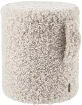 Blomus TEDDY Hocker mit Stauraum, moonbeam, 40cm