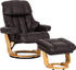 MCA-furniture Calgary inkl. Hocker braun/natur (64023BN5)