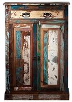 SIT Highboard "Riverboat" aus recyceltem Altholz, Shabby Chic, Vintage