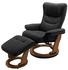 schwarz/dunkelbraun: MCA Furniture Montreal inkl. Hocker