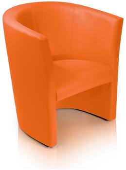 Möbel-Eins Cocktailsessel Charly orange
