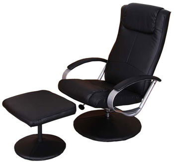 Mendler Relaxliege N44 schwarz (20151)