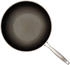HENSSLERS Edelstahl Wok inkl. Glasdeckel Ø 28 cm