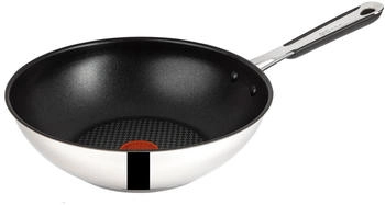 Tefal Jamie Oliver Edelstahl-Wok 28 cm Set 3-teilig (E89704)