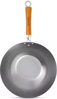 Ken Hom classic carbon Wokpfanne Ø32 cm Stahl