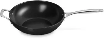 Le Creuset Essential Keramik-Antihaft Wok-Pfanne 30 cm mit Gegengriff