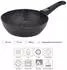 Resto Kitchenware Aries Tiefe Wokpfanne Marmor-Antihaftbeschichtung Ø26cm, abnehmbarer Griff