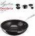 Lagostina Désideria Wok Aluminium 28cm Schwarz (010275041828)