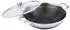 Cheffinger Wok Edelstahl Wabenstruktur ø 36 cm Silber