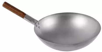 Gastronoble London Wok mit rundem Boden 38cm
