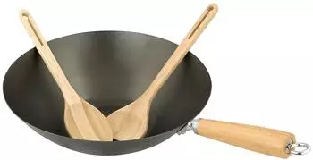Campingaz Wokpfanne Culinary Modular Mandarin Kohlenstofstahl 30 cm Schwarz