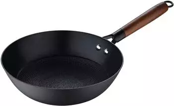 Masterpro Odin Wok 24cm Presseisenblech Keramik-Antihaftbeschichtung Induktion (BGMP-3818)