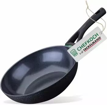 Fackelmann Chefkoch trifft Wokpfanne Hamburg keramische Antihaft-Beschichtung &Oslash;28cm