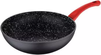 San Ignacio Energy Wok 26cm Schmiedealuminium Marmor Antihaft Induktion (Q4066)