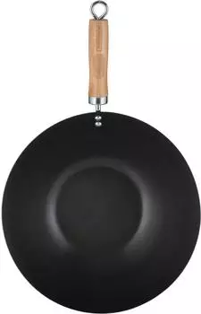 Typhoon World Foods Wok 31cm, Karbonstahl, Antihaftbeschichtung (1401.109)