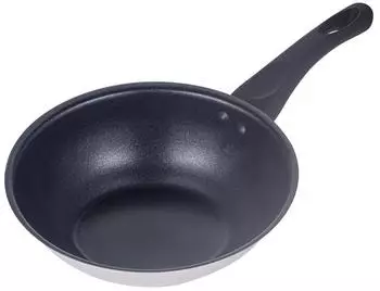 Michelino Tobias Wokpfanne Edelstahl/Aluminium 28cm, Induktion (HTX-46503)