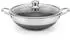 Brizoll Wok-Bratpfanne Ø32cm Edelstahl Waben-Antihaftbeschichtung Induktion (CF-PW32)