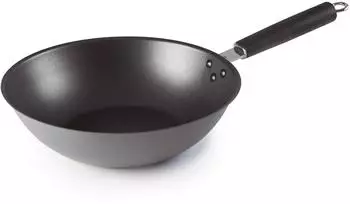 Lacor Basic Wokpfanne 28 cm Eisen 3-lagig antihaftbeschichtet Induktion