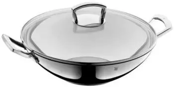 WMF 07.5357.6380 Wok mit Glasdeckel 36 cm