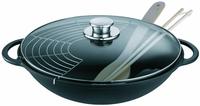SCHULTE-UFER Wok "Rustika" Gusseisen 1 Stk. tlg. Induktion