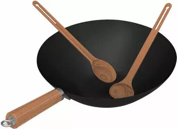 Campingaz 2000014584 Pfanne Wok-/Bratpfanne Rund