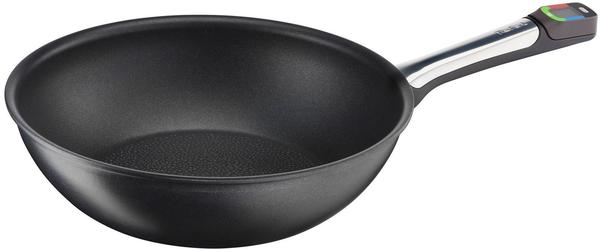 Tefal My Cooking Guide Wokpfanne 28 cm, E55119 Aluminium, Induktion schwarz