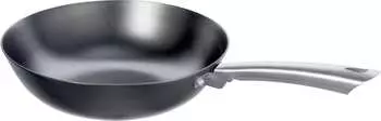 Schulte-Ufer Wok Iron Star Eisen &Oslash; 28 cm silber