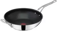 Tefal Wok "Jamie Oliver Cooks Classic, Wokpfanne Induktion" Edelstahl 1 Stk. tlg.