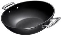 Le Creuset 3217, Le Creuset ALU WOK 32 CM mit 2 Gegengriffen