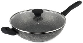 Salter Megastone Non-Stick Forged Aluminium Wok, 28 cm