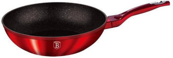 BerlingerHaus Burgund Metallic Wokpfanne 28 cm
