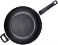 Fissler Wok "Adamant" Aluminium 1 Stk. tlg. induktionsgeeignet, kratzfeste