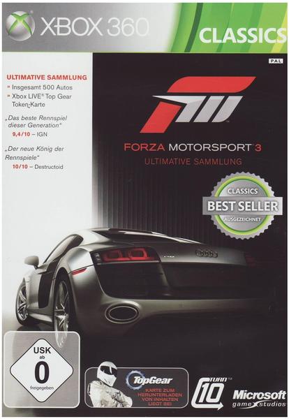 Microsoft Forza Motorsport 3 - Ultimative Sammlung (Classics) (Xbox 360)