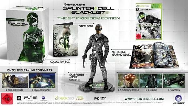 Ubisoft Tom Clancy's Splinter Cell: Blacklist - The 5th Freedom Edition (Xbox 360)