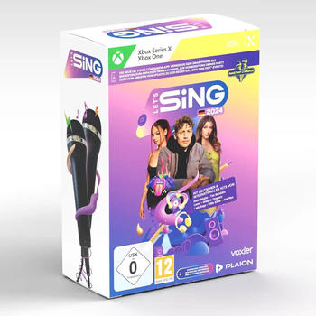 Let's Sing 2024 mit deuschen und internationalen Hits + 2 Mikrofone (Xbox One/Xbox Series X)