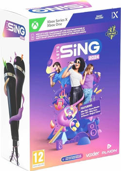 Let's Sing 2024 + 2 Microphones (Xbox One/Xbox Series X)