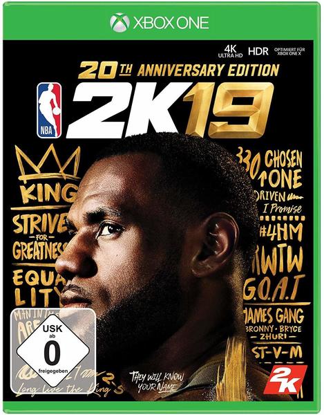 NBA 2K19: 20th Anniversary Edition (Xbox One)