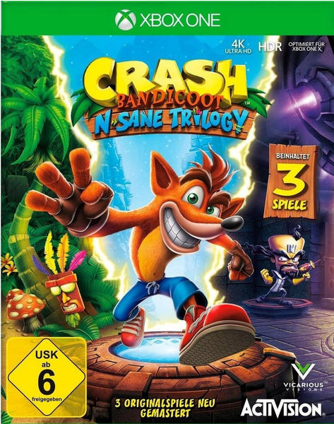 Microsoft Crash Bandicoot N. Sane Trilogy, Xbox One Videospiel