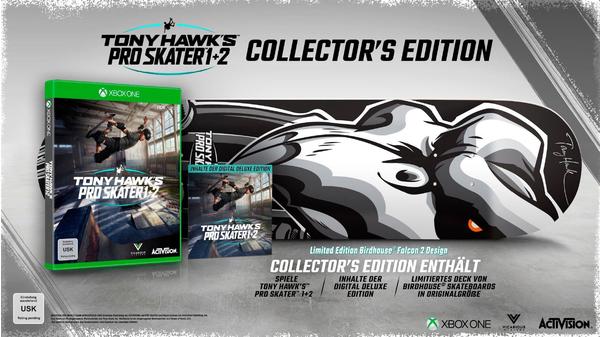 Activision Blizzard Tony Hawk's Pro Skater 1 + 2: Collector's Edition (Xbox One)