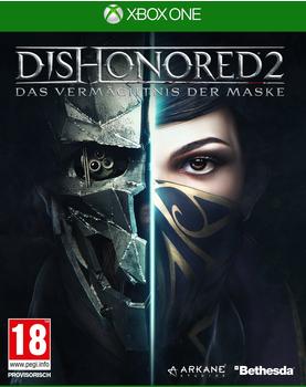 BETHESDA Dishonored 2: Das Vermächtnis der Maske (PEGI) (Xbox One)