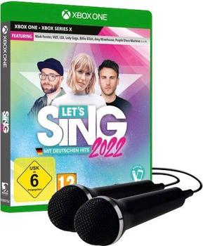 Let's Sing 2022 mit deutschen Hits + 2 Mikrofone (Xbox One)
