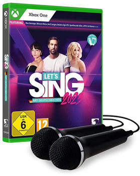 Let's Sing 2023 mit deutschen Hits + 2 Mikrofone (Xbox One)