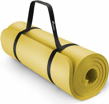 Tresko TRESKO® Yoga Mat 185x60x1,5 cm yellow