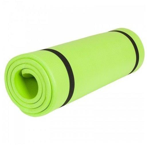 Gorilla Sports Yogamatte 190 x 100 x 1,5 cm limegreen