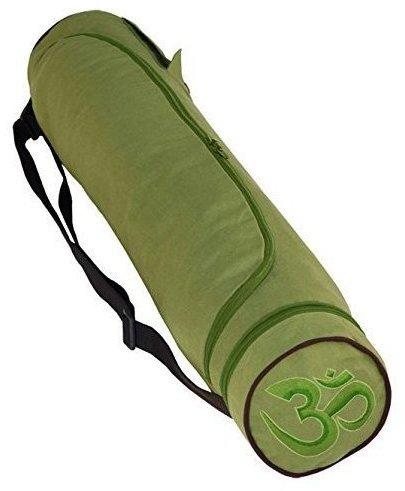 Yogabox Yogatasche OM Baumwolle grün 60