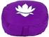 Yogabox Meditationskissen Lotus oval lila