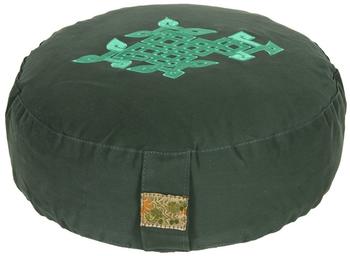 Yogabox Meditationskissen Glückssitz keltischer Baum des Lebens grün