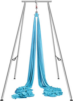 VEVOR Kit Yoga Hammock 12x2,6 m blue