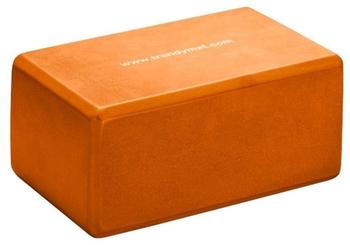 Trendy Sport: Fitnessmatte & Gymnastikmatte Yoga Block 23 x 15 x 10cm orange