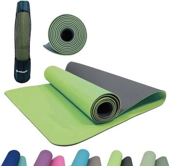 Swimways Bicolor Yogamatte 4mm Lime-Anthrazit im Carrybag (960167)